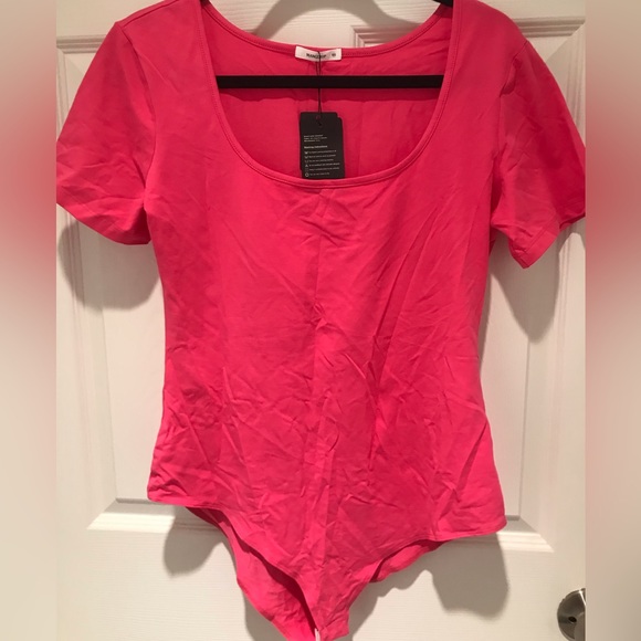 XXL teal and hot pink bodysuits nwt - Picture 3 of 4